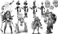 create unique custom stylized character design