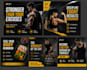 create editable canva fitness social media templates