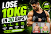 create professional fitness and gym youtube thumbnails