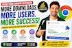 do browser extension for real users, chrome download, chrome extension promotion
