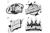 create streetwear y2k grunge logo design