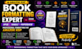 amazon KDP book formatting expert adobe indesign epub kindle