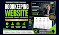 build bookkeeping website, finance, accounting website, CPA website that convert