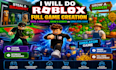 develop a custom roblox simulator, garden or viral gameplay experience