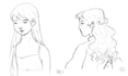 do simple sketch bust