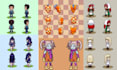 create pixel art character 2d pixel sprite animation nsfw pixel sprite sheet