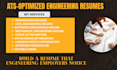 write a professional engineering, tech, software, and technical resume