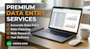 do accurate data entry, excel, web research and copy paste