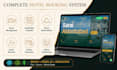 build a hotel booking website with reservation system and admin panel