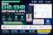 develop custom ehr emr,healthcare software, healthcare solution, API integration