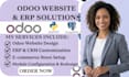 design odoo website, setup odoo erp crm configuration odoo ecommerce store setup