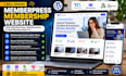 membership website design, using memberpress, memberstack, memberpro