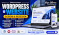 design wordpress website with elementor divi wordpress wordpress website design