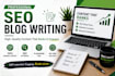 write SEO blog posts