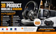 create 3d product renderings with cinema 4d and redshift