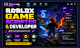 do full roblox game development, roblox scripter, roblox developer and full map