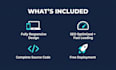 develop a responsive react or next js website for your business
