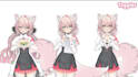 create vtuber model live2d model 3d anime avatar nsfw furry avatar