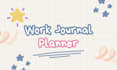 design a daily journal, weekly planner, milestone tracker