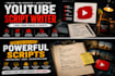 write engaging youtube scripts for documentaries, history and business