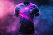design sublimation football jersey