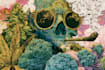 do amazing stoner art, psychedelic, weed unique style