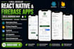 develop a react native mobile app using expo and firebase
