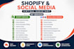 be your shopify and social media VA