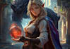 dnd, fantasy character and dnd character