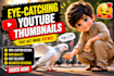 design professional youtube thumbnails that boost views