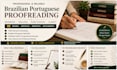 proofread and edit your brazilian portuguese text