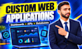 build a custom ai web application and full stack saas mvp