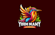 do make hummingbird mascot logo design with 1 day delivery