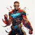 do digital comic book illustration comic book cover
