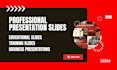 design training slides, educational presentations, and investor pitch deck