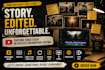 edit your youtube video essay or faceless documentary