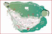 create a custom infographic, map, topography with unique illustration style