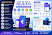 build mobile app develop ios app development, app creation as flutter developer