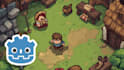 create 2d godot game or game assets and pixel art game deign