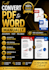 convert PDF to editable word manually
