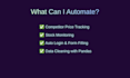 build a custom python web automation bot
