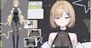 draw and rig 2d vtuber model vtuber model live2d vtuber 2d anime vtuber rigging