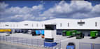 rebuild 3d warehouse design, distribution center, manufacturing facility model