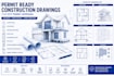 construction plan building permit house plans city approval