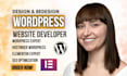 develop wordpress website design hostinger redesign wordpress elementor expert