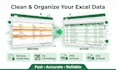 organize, manage, and format excel spreadsheets