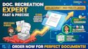 recreate any document from PDF, image, scan, with full accuracy