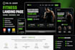create a responsive landing page