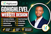 do gohighlevel phone system virtual assistant website landing page setup funnel