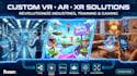 develop VR ar xr meta quest oculus apps games using unity unreal engine